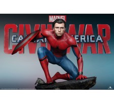 Marvel Captain America Civil War Spider-Man 1/4 Scale Statue Premium Edition